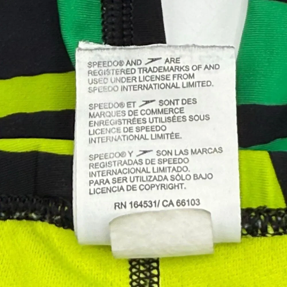 Speedo Disco Boom Splice Jammer - Size 26 / 9” Inseam - Drawcord Swim Bottoms